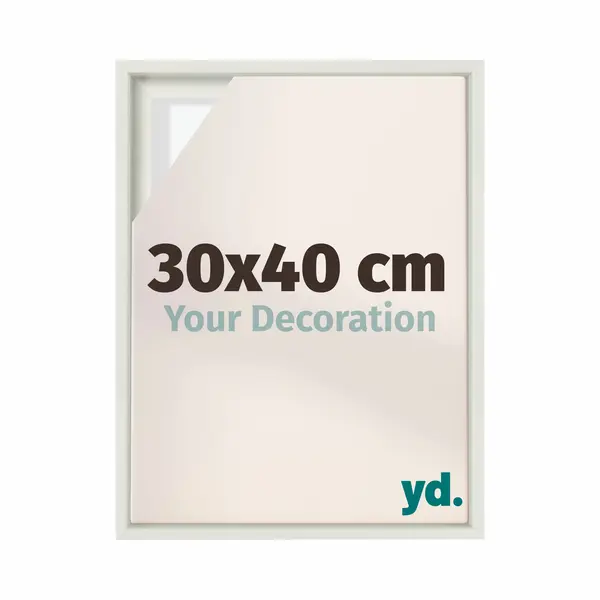 Your Decoration Baklijst Voor Canvas 30x40 Cm - Wit Mat - Mdf - Lyon thumbnail