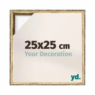 Your Decoration Baklijst Voor Canvas 25x25 Cm - Goud Antiek - Mdf - Lyon