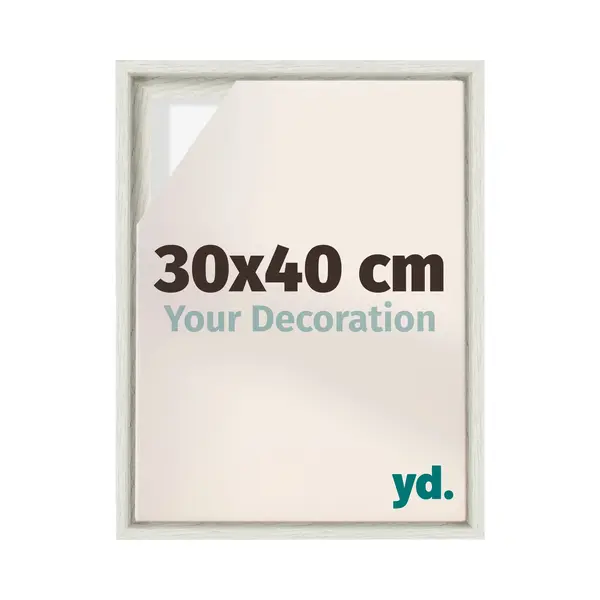 Your Decoration Baklijst Voor Canvas 30x40 Cm - White Wash - Mdf - Lyon thumbnail