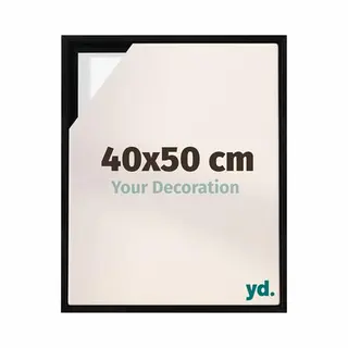 Your Decoration Baklijst Voor Canvas 40x50 Cm - Zwart Mat - Mdf - Lyon
