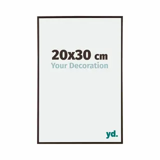 yd. Your Decoration - Fotolijst 20x30 Cm - Kunststof - Antraciet - Evry