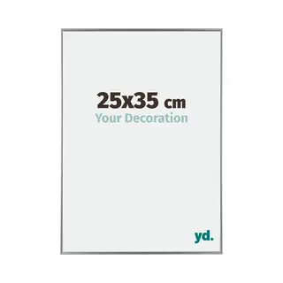 Your Decoration Fotokader 25x35 Cm - Zilver Hoogglans - Kunststof - Evry