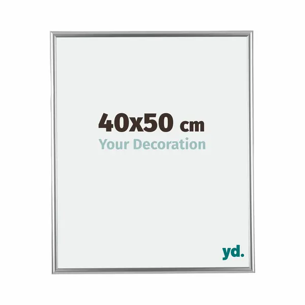 Your Decoration Fotokader 40x50 Cm - Zilver - Kunststof - Bordeaux thumbnail