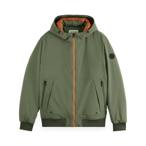 Scotch & Soda Softshelljacke Mit Kapuze Für Herren, Thymian 250, Xl thumbnail