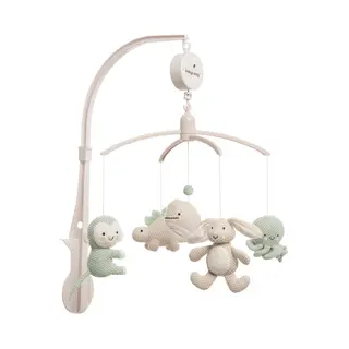 Baby's Only Musical mobile Animals laurel green/warm linen