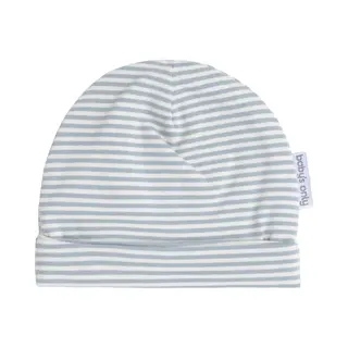 Baby's Only Mutsje Stripe - Baby Muts - Nordic Blue - 3-6 Mnd - 100% Ecologisch Katoen - Gots