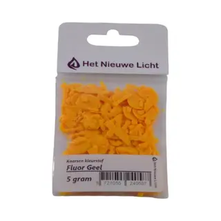 Het Nieuwe Licht ® - Kaarsen Kleurstof - Fluor Geel - 5 Gram