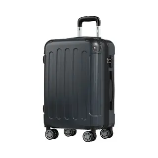 Trvlmore Handbagage Koffer - 45L - Tsa Cijferslot - Lichtgewicht - Uitbreidbaar - Trolley - 54x36x22cm - Donkergrijs