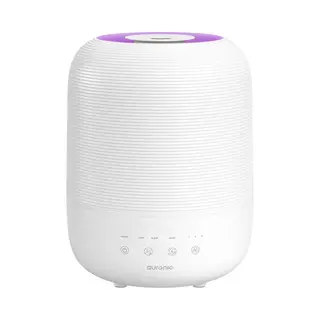 Auronic Luftbefeuchter - 3L - Für Schlafzimmer, Babyzimmer, Büro, Wohnzimmer Und Mehr - Bpa-frei - Weiß