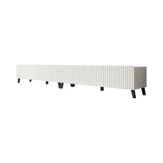 Meubella Tv-Meubel Pepinos 2 - Wit - 300 Cm