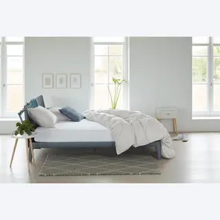 Beddinghouse Jersey - Spannbettlaken Für Topper - 200x200/220 - Weiß