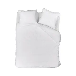 Riviera Maison Elegance Dekbedovertrek - Lits-Jumeaux - 240x200/220 - Wit