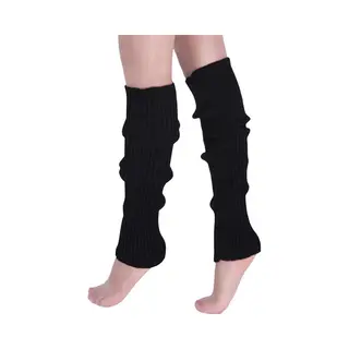 Beenwarmers - Dames - Overknee - Ballet - Wol - Kniekousen - Leg Warmers - Warm - Zwart