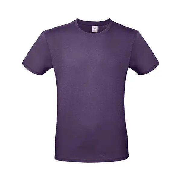 2-Pack Herenshirt '150' Met Ronde Hals B&C Collectie Radiant Purple Maat Xs thumbnail