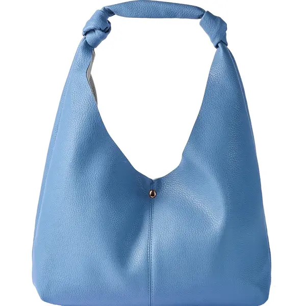 Nouka Licht Blauwe Grote Dames Tas – Schoudertas – Shopper thumbnail