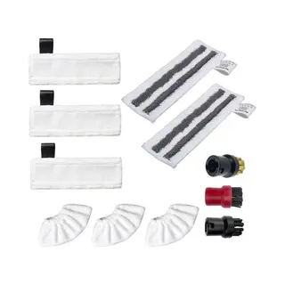 Somstyle Accessoires Set Geschikt Voor Kärcher Easyfix SC2, SC3, SC4 & SC5 - Stoomreinigeraccessoires - Vervangende Microvezeldoekjes - 11-Delig