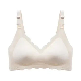Wow Peach - Soft Seamless Voedings Bh - Padded Beha - Zonder Beugel - Naadloos - Borstvoeding - Nursing - Mama - Comfort - Silky - Ademend - Kleur,