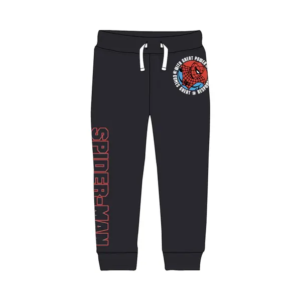 Marvel Spiderman - Joggingbroek / Vrijetijdsbroek - Zwart - Maat 110 thumbnail