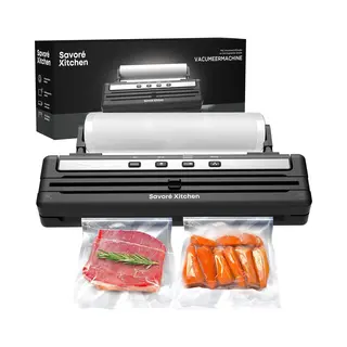 Savoré Kitchen ProSeal Vacumeermachine Met Snijder En Rolhouder - Vacuummachines - Foodsaver - Seal Apparaat - Vacuum Sealer - Vacuummachine