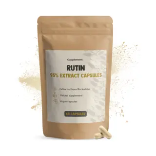 Cupplement Rutine 500 Mg 60 Capsules - Rutin - Bloedvaten - 60 Dagen Voorraad Per Zakje