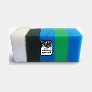 Aqua-Loui® - Filters Geschikt Voor Juwel Aquarium - Sponzen -Compact (M) - Geschikt Voor Bioflow 3.0 - Intern Filtersysteem - Aquarium - Set Van 5
