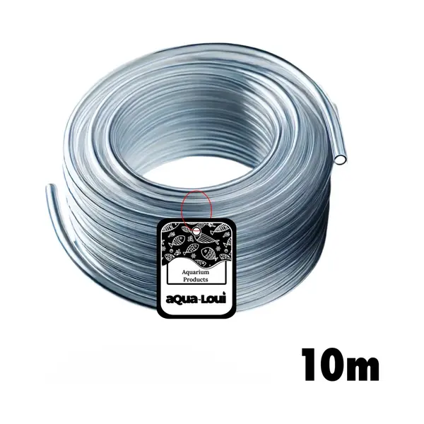Aqua-Loui® - Luchtslang Voor Aquarium – Beluchting Voor Aquarium – Accessoire - Silicone Slang – Slangmaat Ø 4/6 Mm – 10 Meter thumbnail