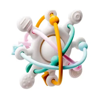 Bitey Rammelaar - Bijtring Baby - Bpa-vrij - Grijp- En Bijtspeelgoed - Baby Speelgoed - Bitey Rammelaar - Bijtring Baby - Bpa-vrij - Grijp- En