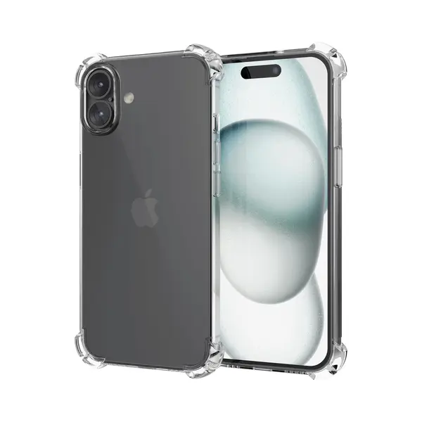Solutionss4 Hoesje Geschikt Voor IPhone 16 Plus Hoes Transparant Shock Proof thumbnail