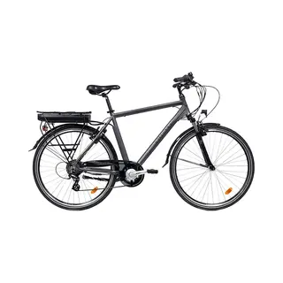 Merkloos Villette Randonnee Elektrische Fiets Heren 13 Ah Grijs