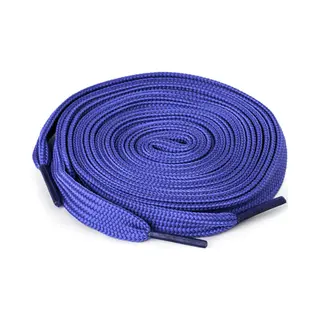 Ecorare® - Schoenveters Blauw 100 Cm - Plat - Veters 100cm