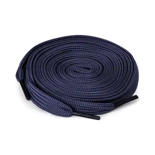 Ecorare - Blauwe Schoenveters 100 Cm - Plat - Veters Met Strakke Uitstraling