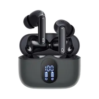 Siltcon® SoundWave Pro 1 - Draadloze Oordopjes – Oortjes Draadloos – Oordopjes – Oortjes - Bluetooth Oordopjes - Noise Cancelling Anc+Enc -