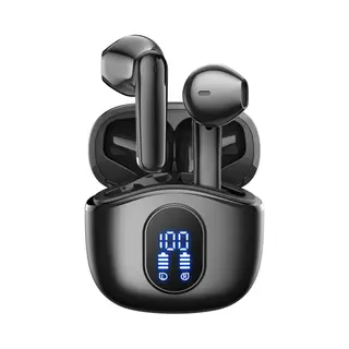 Siltcon® SoundWave Pro 4 - Oortjes Draadloos - Draadloze Oordopjes – Oordopjes – Oortjes - Universeel - Noise Cancelling Enc - Zwart