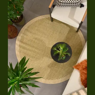 TrueWeave Buitenkleed Rond - Coastal Groen 160 Cm