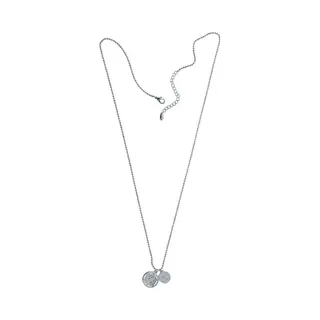 Behave Lange Ketting Met Muntvormige Hangers – Nikkelvrije Modeketting