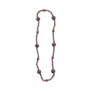 Behave – Ketting – Hout – Klassiek Gevormd – 88 Cm – Huidvriendelijk