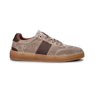 Greve Wave 2223 Sneakers - Suède - Heren - Taupe - Maat 46
