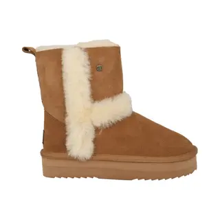 Warmbat Kangaroo - Dames Laars - Bruin - Maat 42 (Eu) 8.5 (Uk)