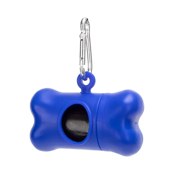 Nobleza Poepzakjes Dispenser - Poepzakjes Rollen Houder - Houder Inclusief 15 Hondenpoepzakjes - Blauw thumbnail