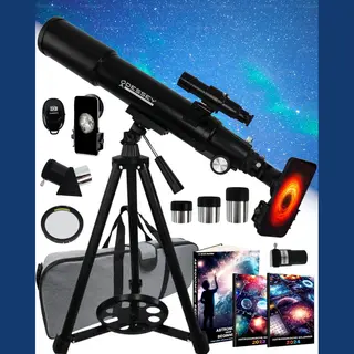 Odessey Refractor Telescoop - 250 X Zoom - Sterrenkijker - Telescoop Kinderen & Volwassenen - Sterrenkijker Voor Kinderen - Sterrenkijker Telescoop