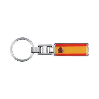Chpn - Sleutelhanger Van Spanje - Spaanse Vlag - Sleutelhanger - Keychain - Spanje - Cadeau - Vlag - Spain Keychain