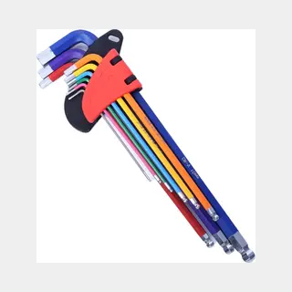 Chpn - Inbussleutelset - Inbus Sleutel Set Key Set - Multicolor - Klussen - Gereedschap - Hex Set - Tools - 9-delig