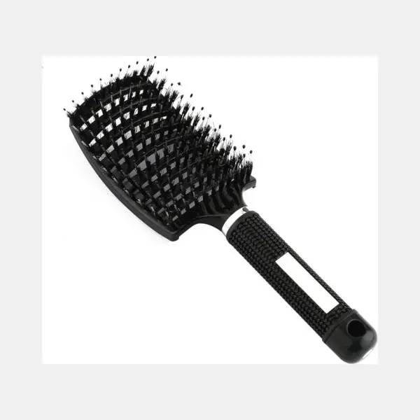 Chpn - Brosse à Cheveux - Brosse à Cheveux - Brosse - Brosse - Noir - Brosse à Cheveux - Peignage - Coiffure - Plastique thumbnail