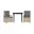 beige en lichtgrijs