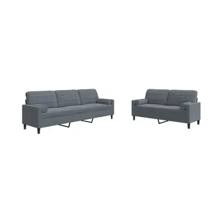 VidaXL 3278502 Wohnzimmermöbel-Set Grau