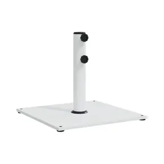 VidaXL Parasolvoet Voor Stokken Van Ø32/38/48 Mm 17 Kg Vierkant