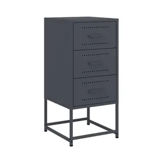 VidaXL 846583 nightstand/bedside table Anthracite