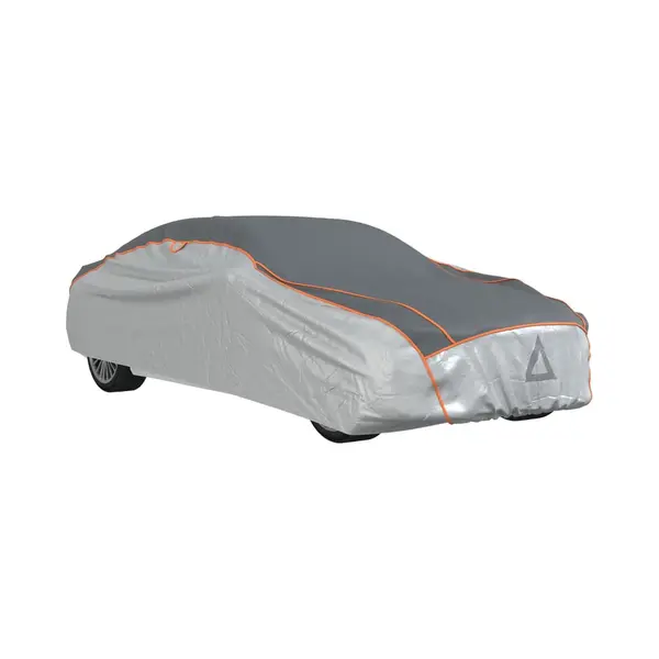 VidaXL - Autohoes - Voor - Sedan - Hagelbescherming - Xxl - Zilverkleurig - En - Grijs thumbnail