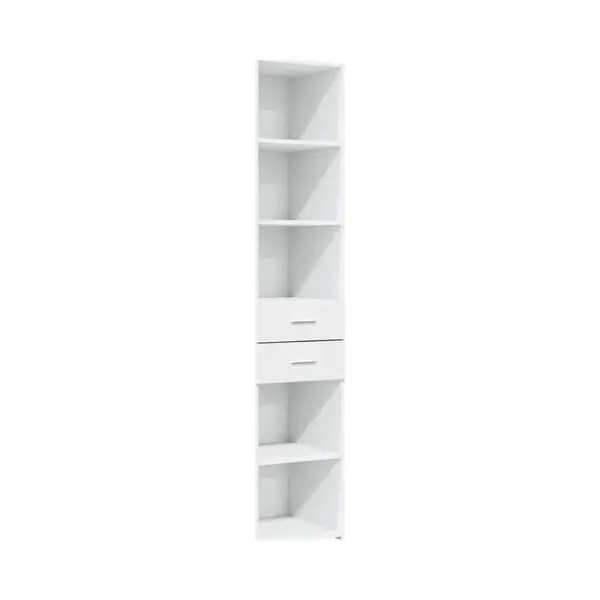 VidaXL Highboard Weiß 40x42, 5x185 Cm Holzwerkstoff thumbnail