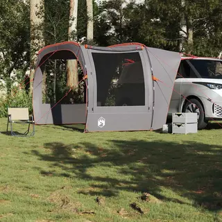 VidaXL Autotent Waterdicht Grijs En Oranje